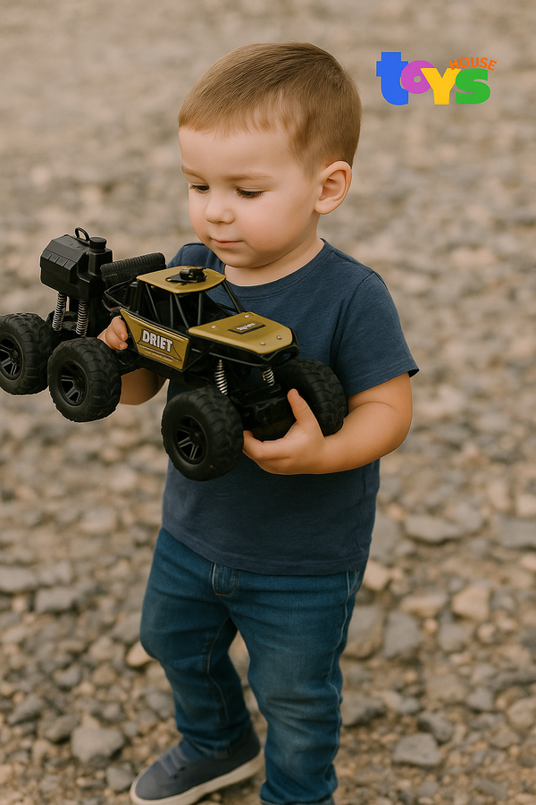 Drift Pioneer – 1:18 Scale 6-Wheel Spray Rock Crawler RC Car