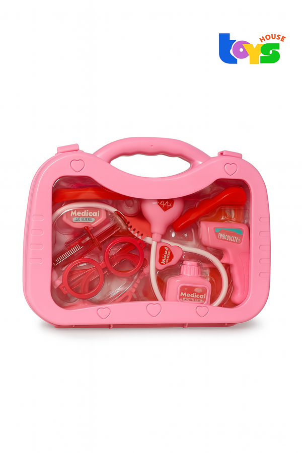 Little Doctor Medical Kit – Pink Doctor Set for Girls