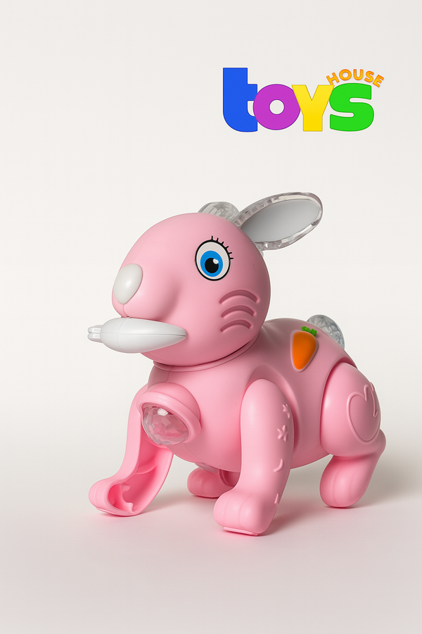 Musical Rabbit Toy – Lights, Sound, and Fun Movement