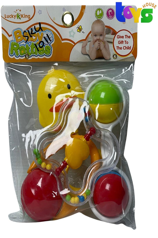 Baby Rattles – Colorful Sensory Toy Set